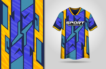 Modern sports colorful background for jersey design