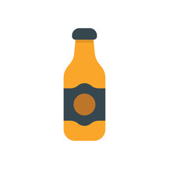 Beer Bottle Vector icon