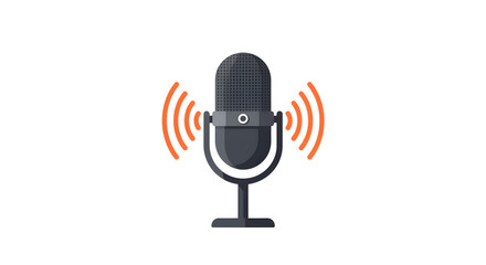 Microphone sound wave