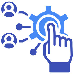 Resource Allocation Icon