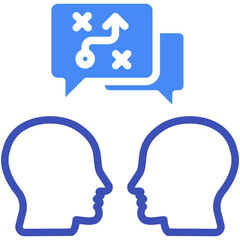 Communication Strategy Icon