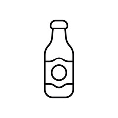 Beer Bottle Vector icon