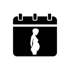 Maternity leave icon