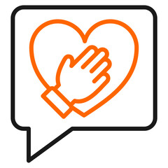 Obraz premium Honest Feedback Icon For Design Elements