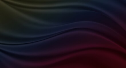 Fototapeta premium Abstract Dark Blue Red Gradient Background With Smooth Wavy Texture