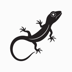 green anole lizard vector