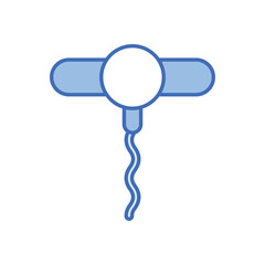 Corkscrew Vector icon