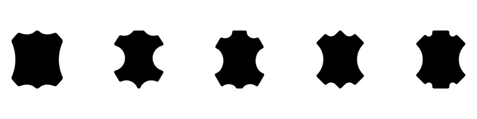 Leather sign. leather icon. Vector Illustration 