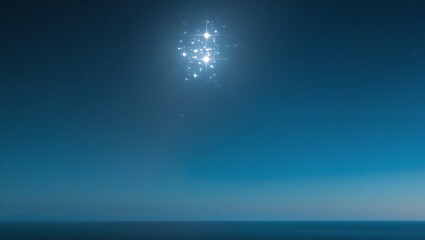 Matariki Event Banner Celebrating the Pleiades Star Cluster with Majestic Mountains in the Night Sky for June Festivities5