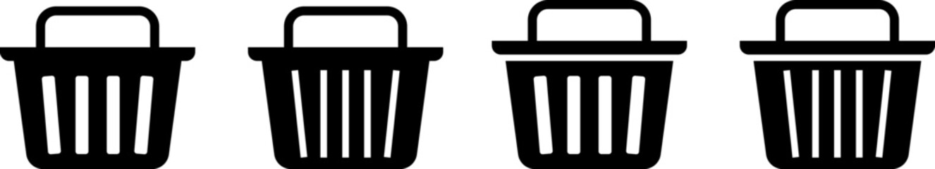 Shopping basket. Buy on market or supermarket. Shop cart symbol. Buy buttons. Delivery Concept. symbolizing retail, purchases, and consumerism. shop and sale
