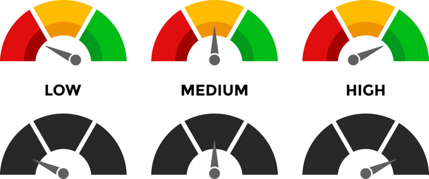Speedometer icon. indicator icon collection. Rating meter signs performance concept. Performance concept. Performance. Car speed. Fast internet speed sign
