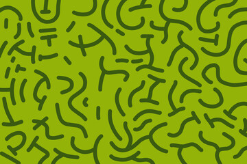 	
Melon skin background. Green randomly stroke for wallpaper. Biotics pattern. Green colored Turing. Abstract eutrophication or algae theme