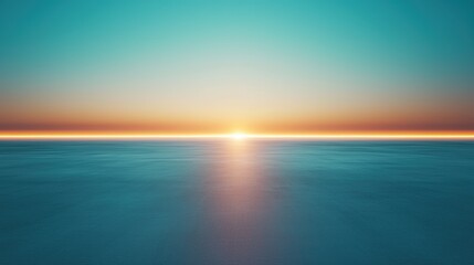 Vibrant pulse of light on a dark horizon, symbolizing the beginning of a new era of innovation.