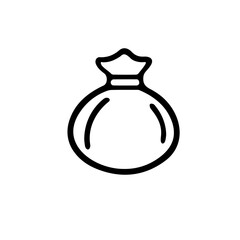 Sack of Money Icon for Wealth, Savings & Investment Projects