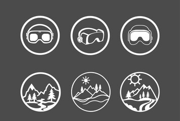 Virtual Reality Icons for Innovative VR Websites and Applications