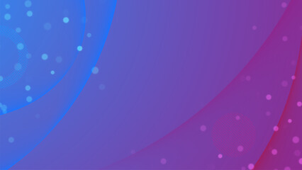 Abstract Blue and Purple Gradient Background with Light Particles