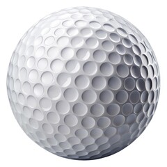 golf ball isolated on white background