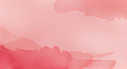 Obraz premium Soft Abstract Watercolor Texture in Shades of Pink and Red