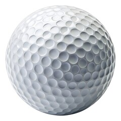 golf ball isolated on white background