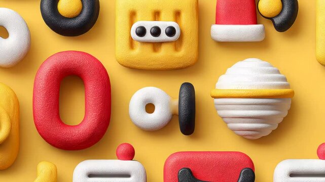 Colorful abstract pattern design