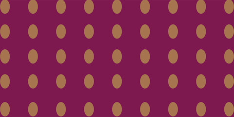 Abstract flat pattern drawing with metallic circles on dark pink background. Graphic resource