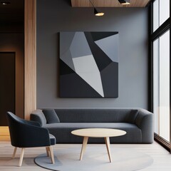 Modern living room interior design