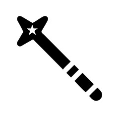 Air Marshal Wand Icon Design