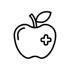Apple Symbol Health Icon Design