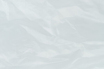 Wrinkled plastic with light gray hues and subtle tone variations
