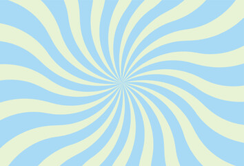 Light blue radial swirl abstract background