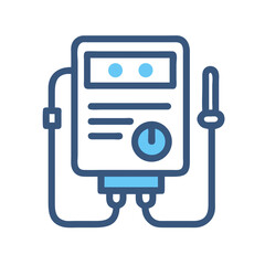 Electric Meter Reading Icon Design