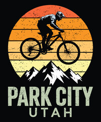 Park City Utah MTB T-Shirt