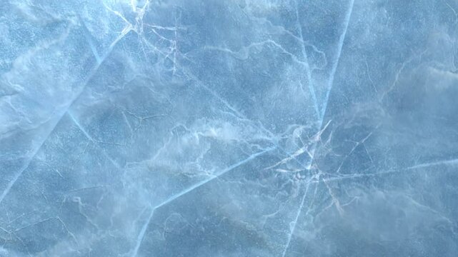 Realistic ice surface shattering with alpha channel. Transparent background for motion design, VFX, winter scenes, or dramatic transitions. 4K resolution, slow motion
