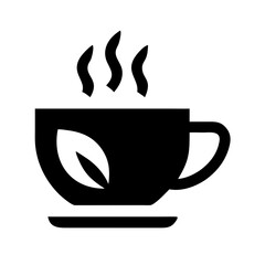 Herbal Tea Cup Icon Design