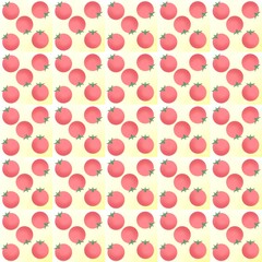 Seamless fruit background