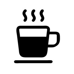 Fototapeta premium Hot Drink Cup Icon Design