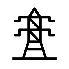 Power Line Transmission Icon Design