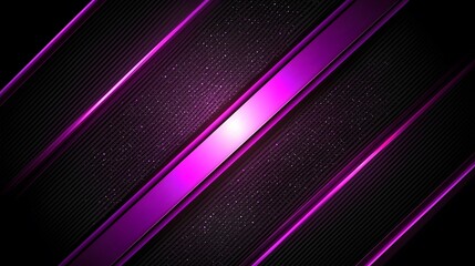 Abstract design with diagonal lines and vibrant purple accents.