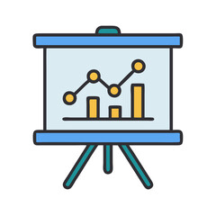 Presentation Board Icon Design