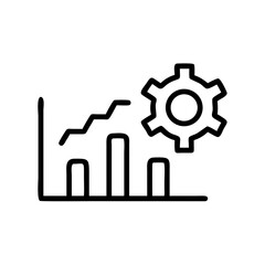 Settings Chart Icon Design