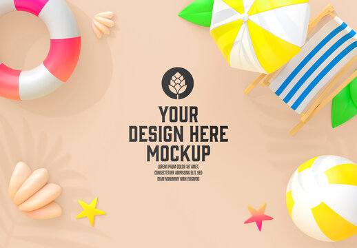 Beach Concept Mockup