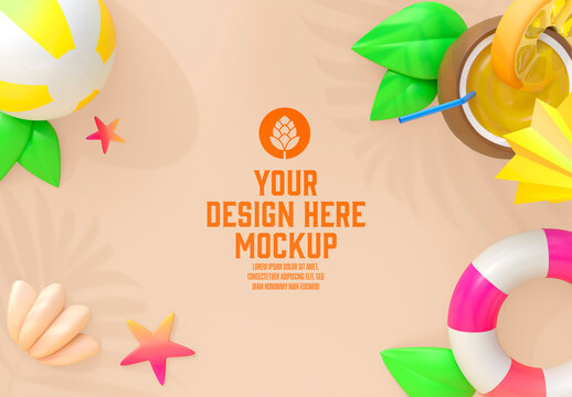 Beach Concept Mockup