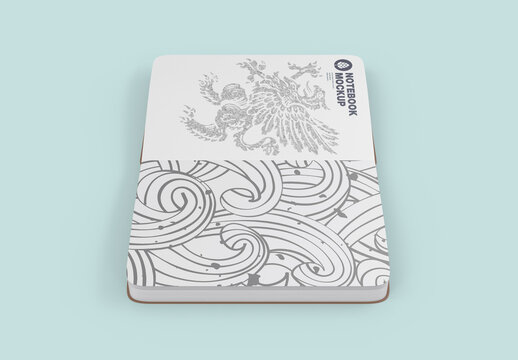 Opened Notebook Mockup