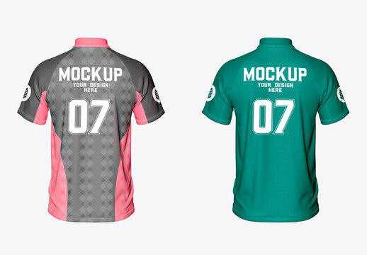 Rugby Jersey Mockup