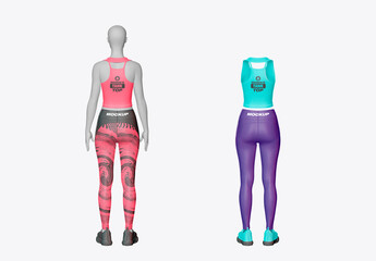 Women's Sport Kit Mockup