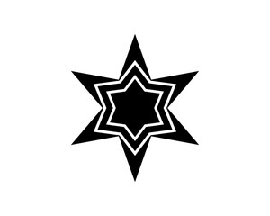 Obraz premium simple star icon