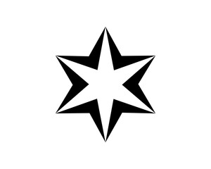 Obraz premium simple star icon