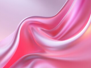 Obraz premium Pink satin fabric background