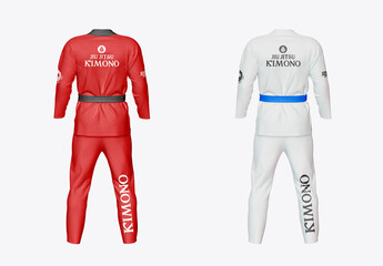 Jiu Jitsu Kimono Mockup