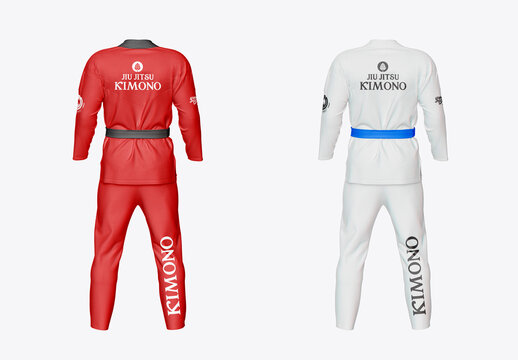 Jiu Jitsu Kimono Mockup